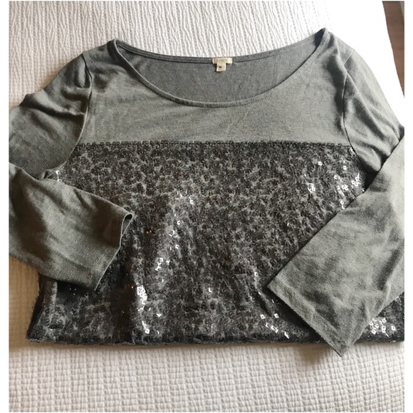 J.crew Sequin Shirt - Picture 2 of 6